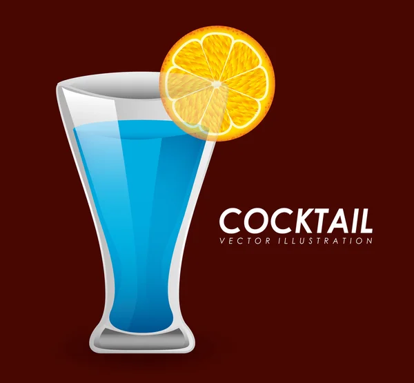 Cocktail ontwerp — Stockvector