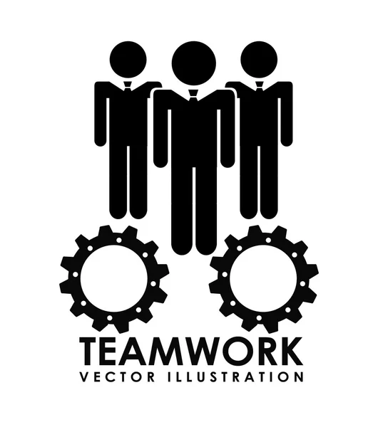 Teamwork design — Stock Vector