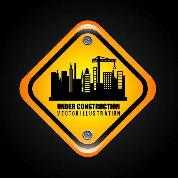 Under construction — Stock Vector