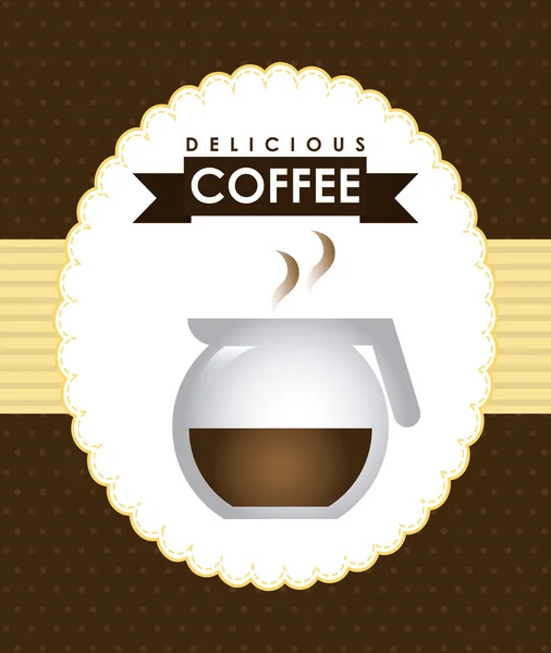 Conception de café — Image vectorielle