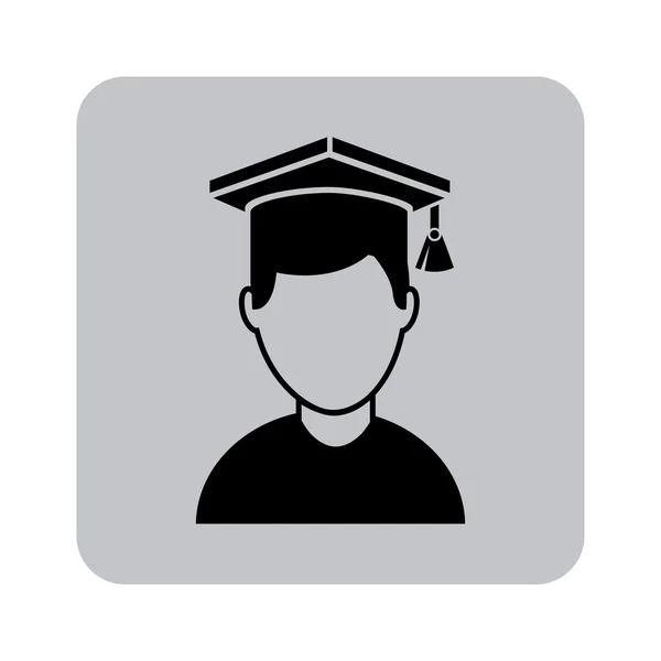 Diseño de graduación — Vector de stock