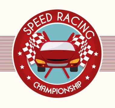 Garaj tasarımı beyaz arka plan vektör çizim üzerinde