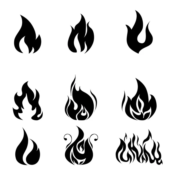 Design Firefigther su sfondo bianco illustrazione vettoriale — Vettoriale Stock