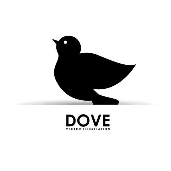 Dove design — Stock Vector