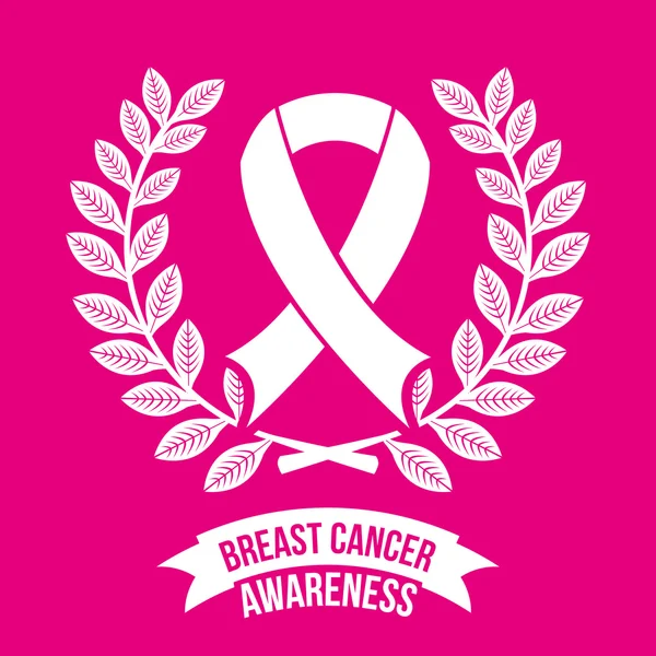 Breast cancer design — Stock vektor