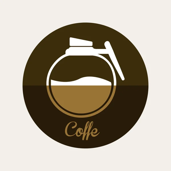 Conception de café — Image vectorielle