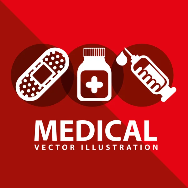 Conception médicale — Image vectorielle