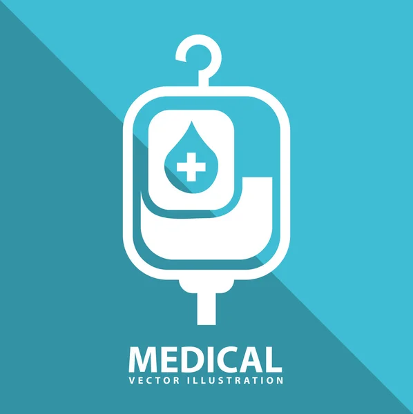 Diseño médico — Vector de stock