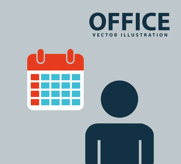 Calendar design — Stock Vector