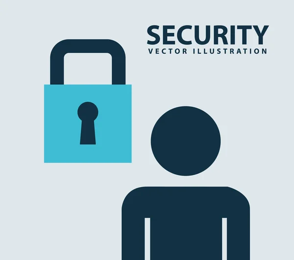 Security ontwerp — Stockvector