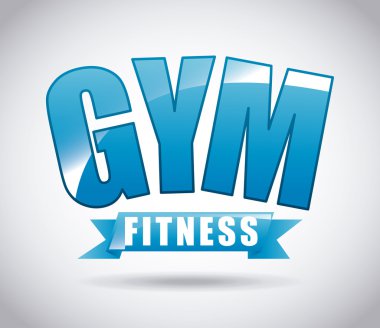 spor salonu etiket tasarımı