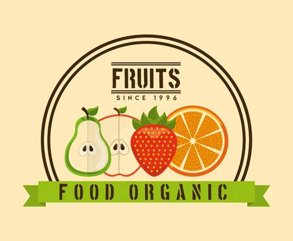 Fruit design — Stock Vector