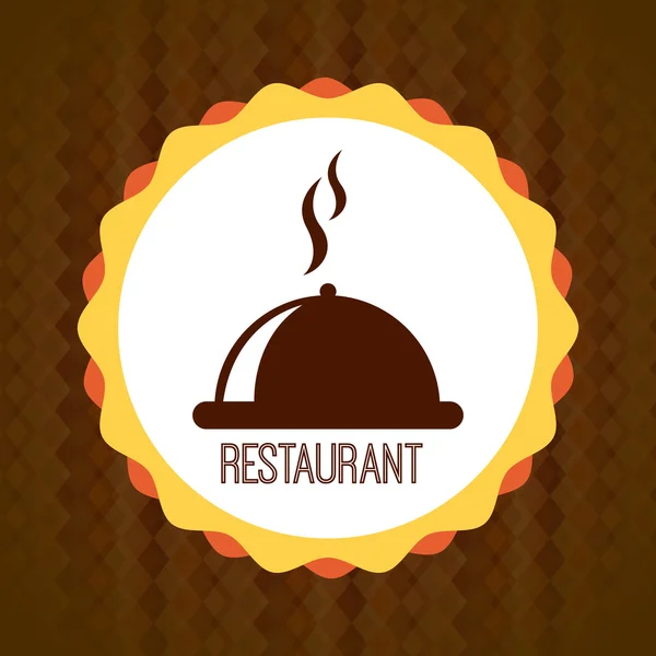 Menú restaurante diseño — Vector de stock