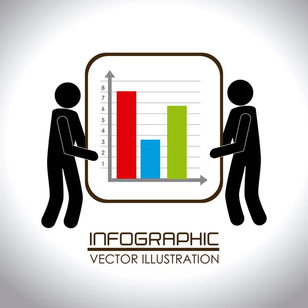 Conception d'entreprise, illustration vectorielle . — Image vectorielle