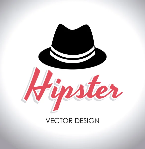 Conception Hipster, illustration vectorielle . — Image vectorielle