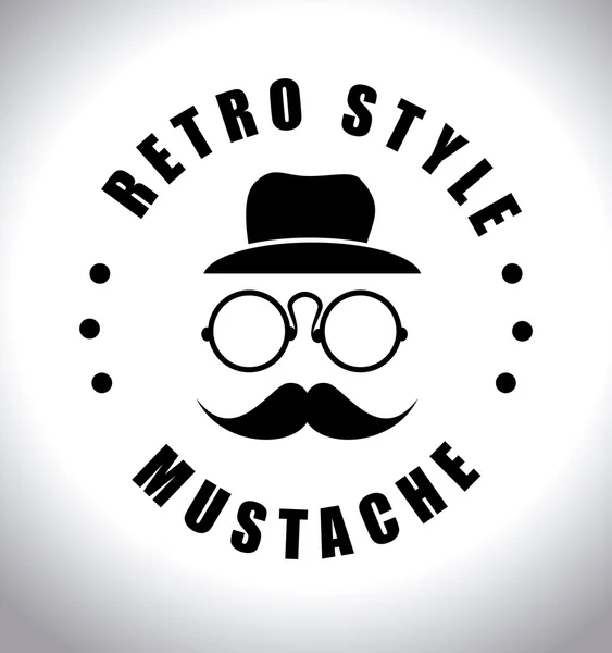 Hipster diseño, ilustración vectorial . — Vector de stock