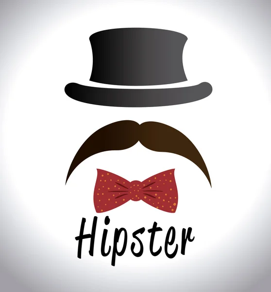 Hipster diseño, ilustración vectorial . — Vector de stock