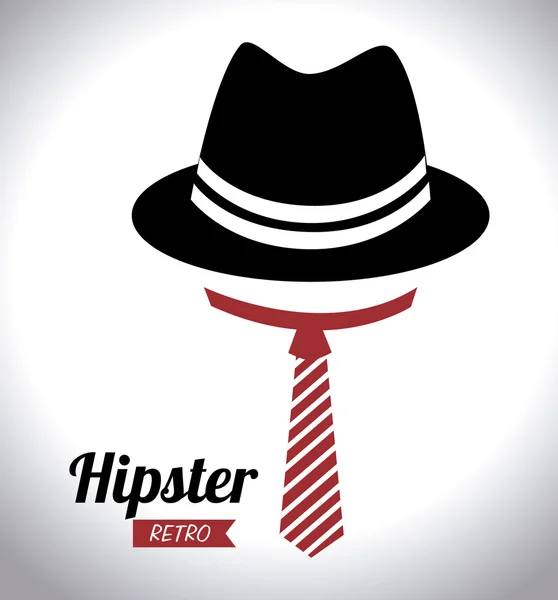 Hipster ontwerp, vectorillustratie. — Stockvector