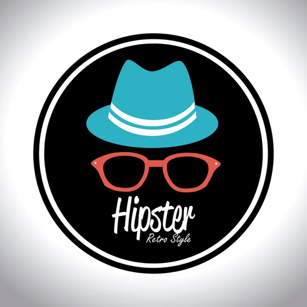 Hipster diseño, ilustración vectorial . — Vector de stock