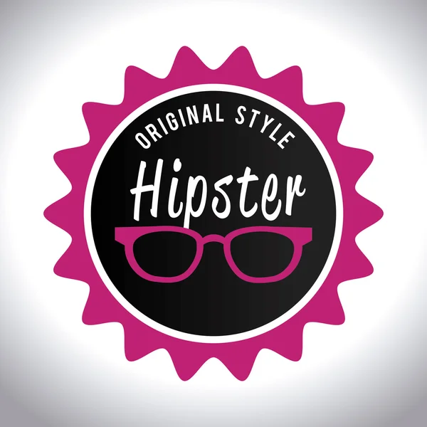 Hipster design, vektor illustration. — Stock vektor