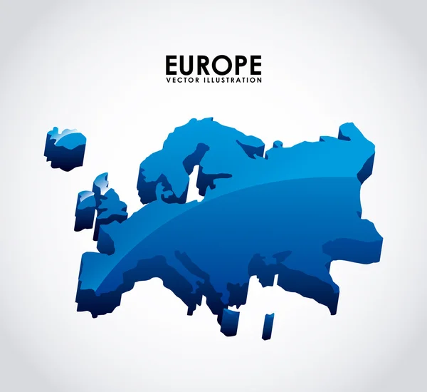 Europe design — Stock Vector