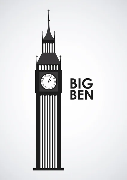 Big Ben — Vettoriale Stock