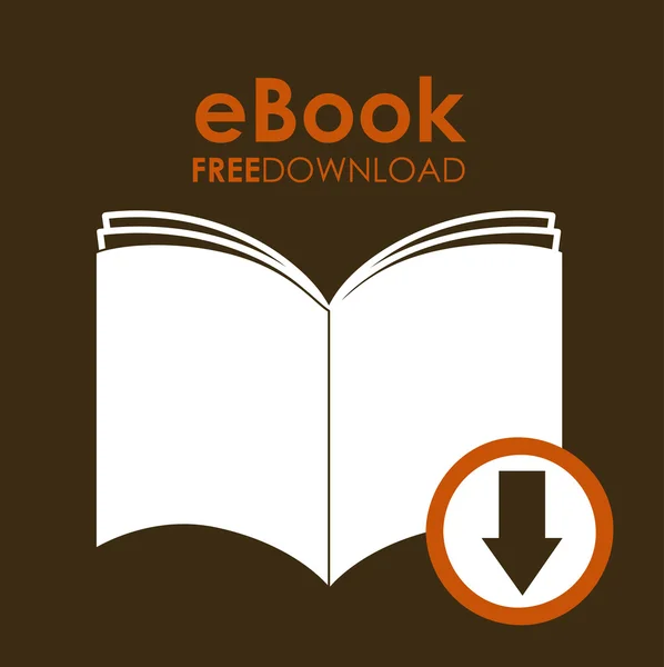 Design de ebook — Vetor de Stock