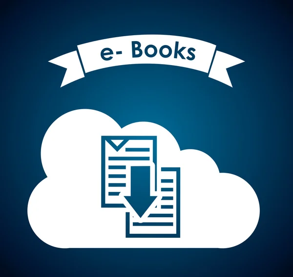Ebook design — Stock Vector