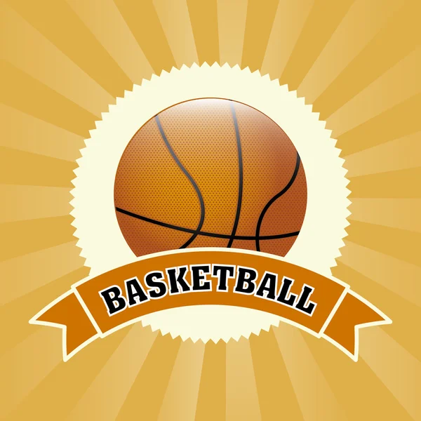 Conception de basket-ball — Image vectorielle