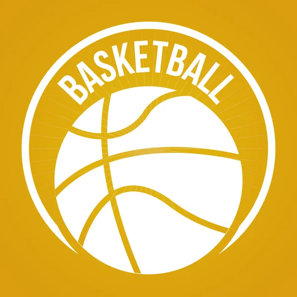Basketball design — Stock Vector