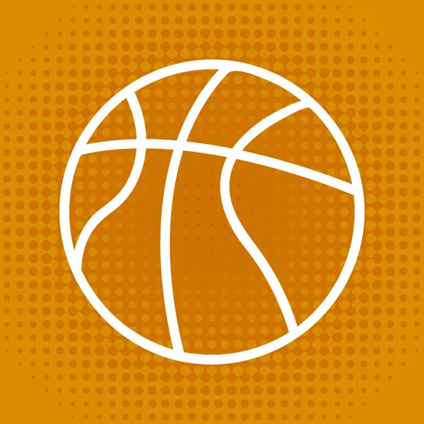 Conception de basket-ball — Image vectorielle