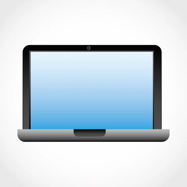 Laptop-Symbol — Stockvektor