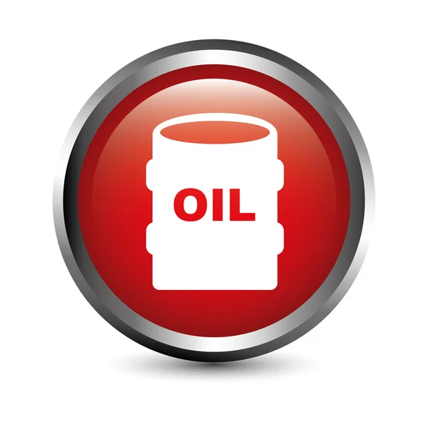 Oil button — Stock Vector