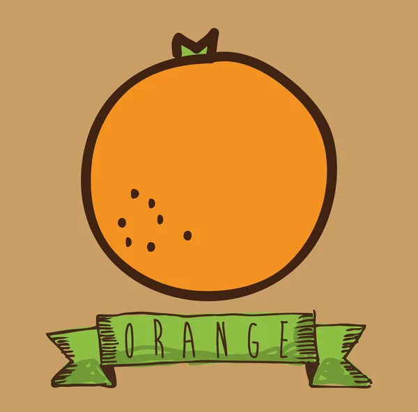 Fruit design mignon — Image vectorielle