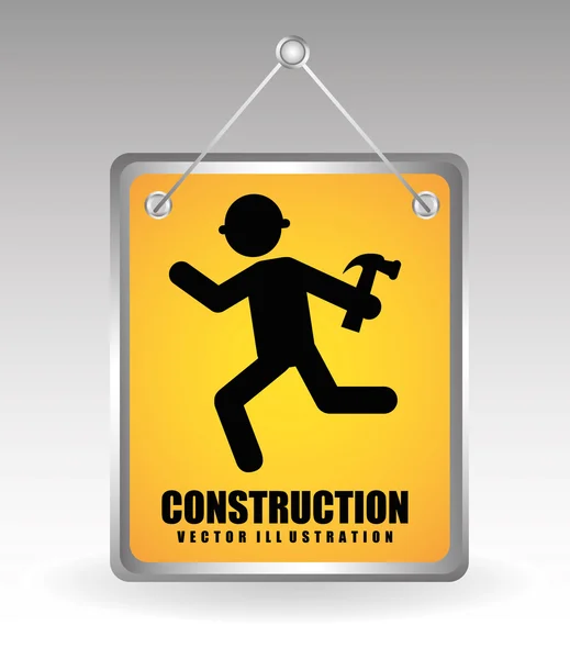 Under construction design — Stock Vector