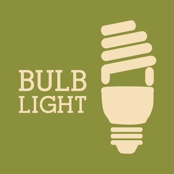 Bulb icon — Stock Vector