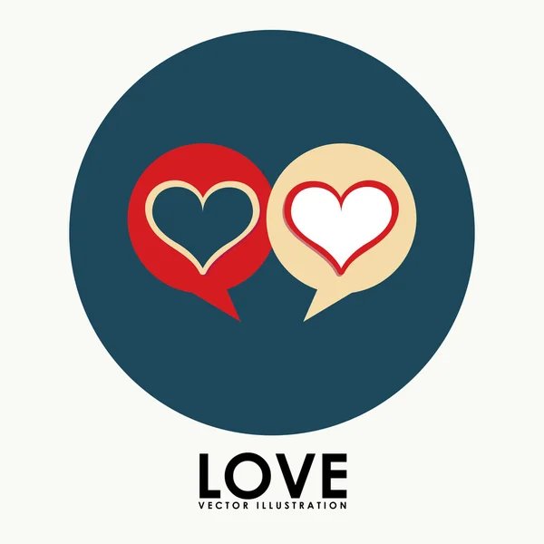 Love icon — Stock Vector