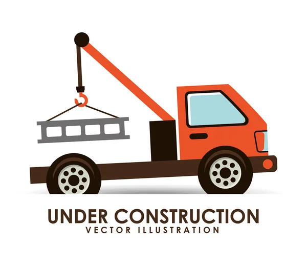 En construcción — Vector de stock