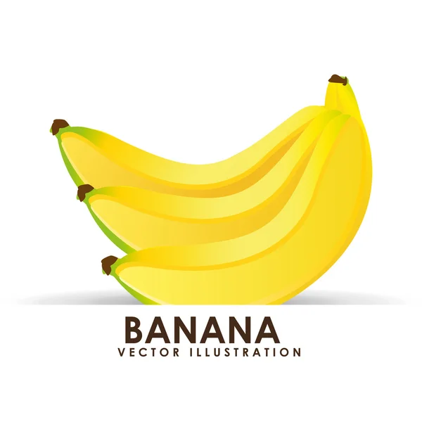 Banaan cluster — Stockvector