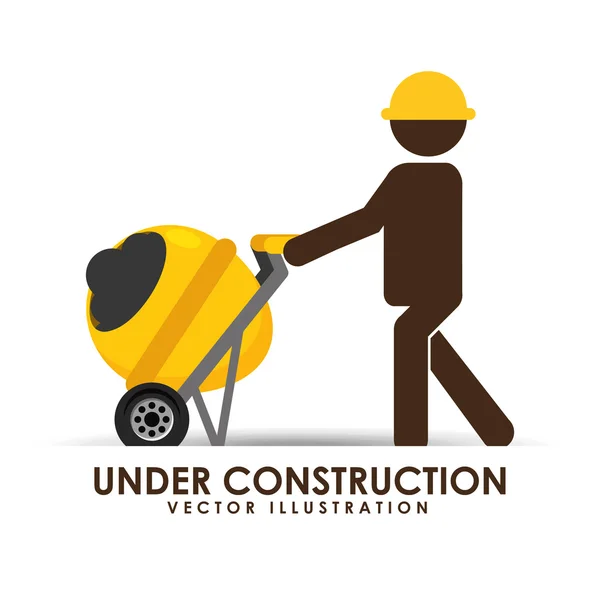 Under construction — Stock Vector