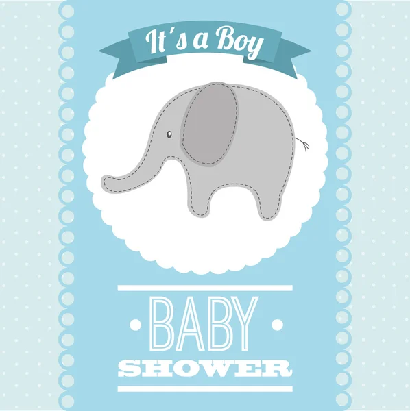 Baby shower — Stock Vector