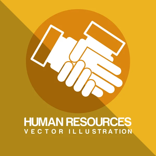 Lidské zdroje — Stockový vektor