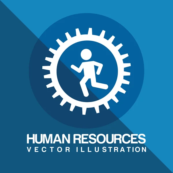 Recursos humanos — Vector de stock