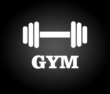 Fitness tasarım, vektör çizim.