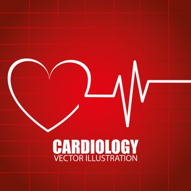 Tıbbi tasarım, vektör çizim.