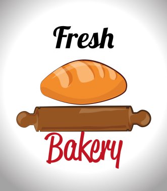 Fırın tasarımı, vektör çizim.