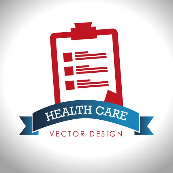 Progettazione medica, illustrazione vettoriale — Vettoriale Stock