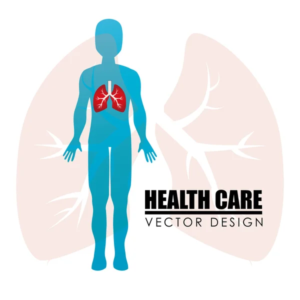 Medical design, vector illustration — Stock Vector