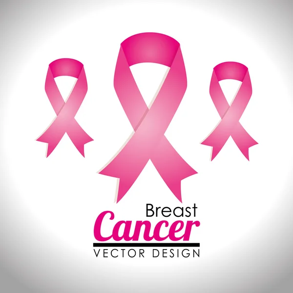 Conception du cancer, illustration vectorielle . — Image vectorielle