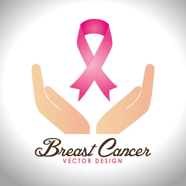 Cancer design, vektor illustration. — Stock vektor